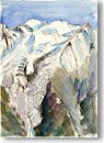 A5: Glacier de Mt Blanc from Brevent