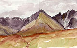The Cuillin from Glen Brittle