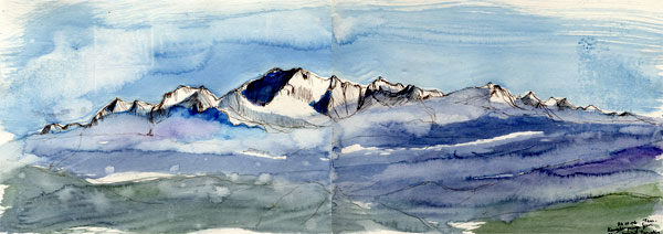 Kangchenjunga from Darjeeling 