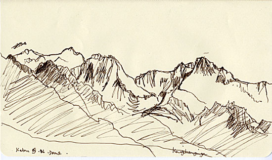 Kangchenjunga from Dzongri