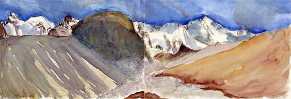 Kangchenjunga fro Lamuney